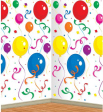 balloons & confetti backdrop